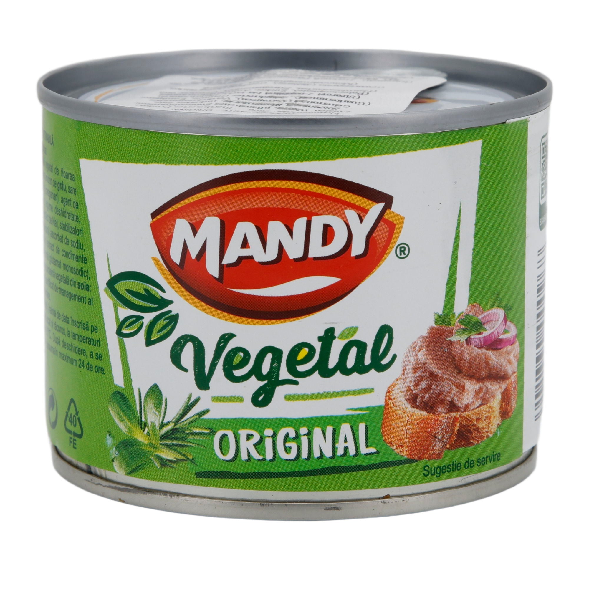Gemüsebrotaufstrich Mandy | Aufstrich | Original | 200 g MANDY PATE